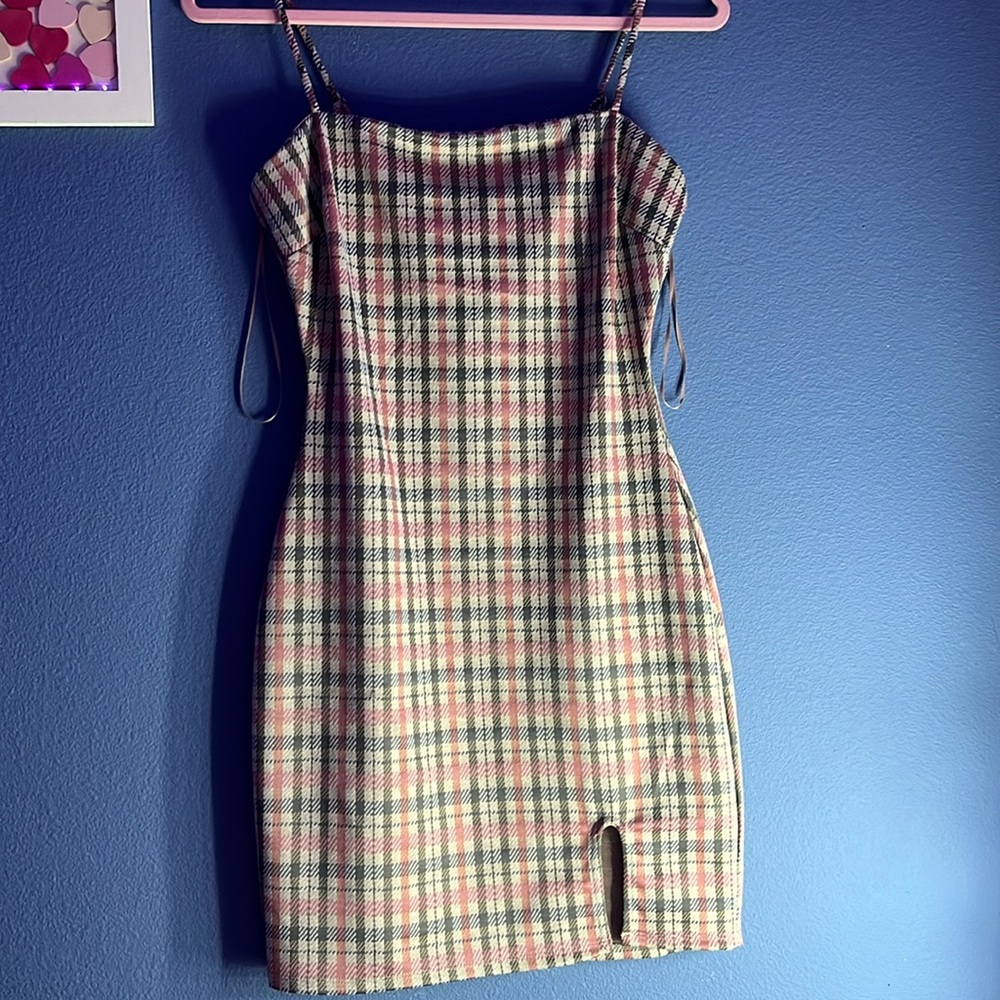 Printed Mini Dress